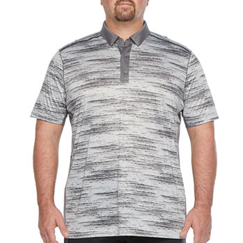 Msx By Michael Strahan Big and Tall Mens Short Sleeve Polo Shirt