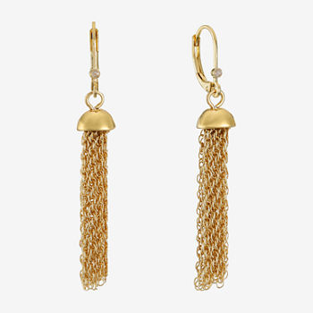 Monet Jewelry Tassel Drop Earrings