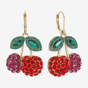 Monet Jewelry Cherry Drop Earrings