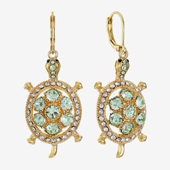 Monet Jewelry Turtle Drop Earrings