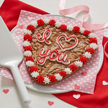 Mrs. Fields Mrs. Fields 9" I Heart You Cookie Cake Food Set
