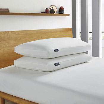 Serta White Goose Feather Side Sleeper 2-Pack Pillow