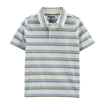 Oshkosh Toddler Boys Short Sleeve Polo Shirt