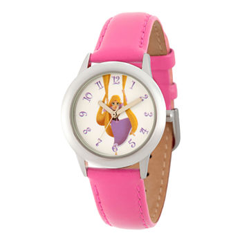 Disney Princess Girls Pink Strap Watch Wds000552