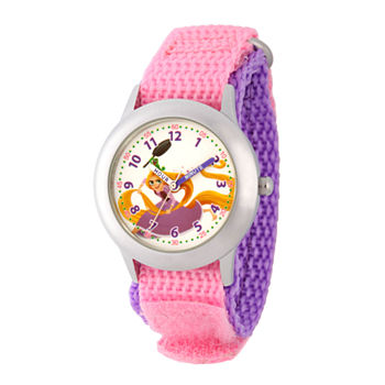 Disney Princess Girls Pink Strap Watch Wds000541