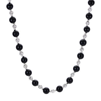 Genuine Black Onyx Sterling Silver 3-pc. Jewelry Set