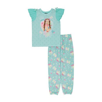 Love Diana Little & Big Girls 2-pc. Pant Pajama Set