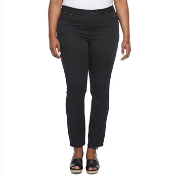 Plus Size Button Fly Jeans for Women - JCPenney