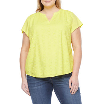 T-shirts Women's Plus Size for Women - JCPenney