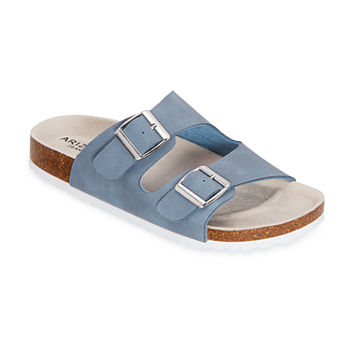 Arizona Finlee Womens Two Strap Footbed Sandals