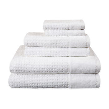 American Dawn Spa Check 6-pc. Bath Towel Set