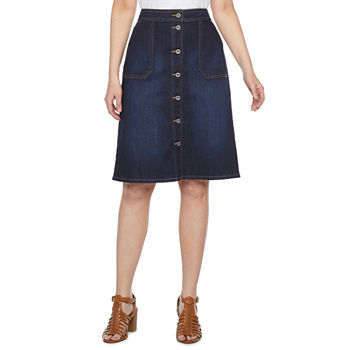 Denim Skirts Blue Skirts for Women - JCPenney