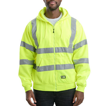 Berne Sweatshirt Mens High Visibility Long Sleeve Safety Shirt