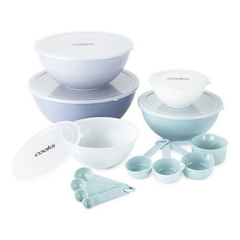 Cooks 18-pc. Mixing Bowls with Lids