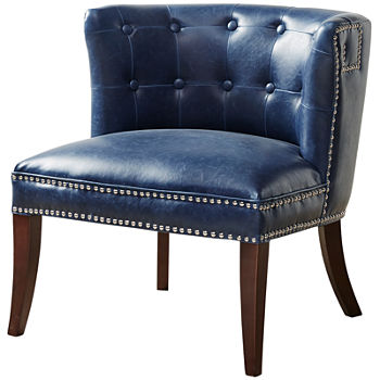 Furniture For The Home Department Faux Leather Accent Chairs