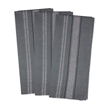 Design Imports French Stripe Woven 3-pc. Kitchen Towel