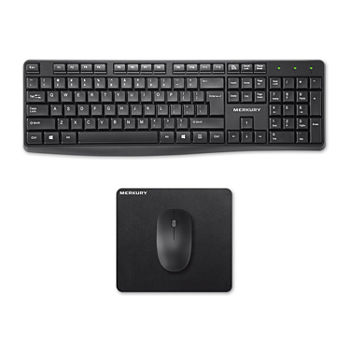 Merkury Wireless Keyboard/ Mouse/ Pad Bundle