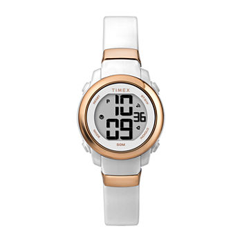 Timex Womens White Strap Watch Tw5m29400jt