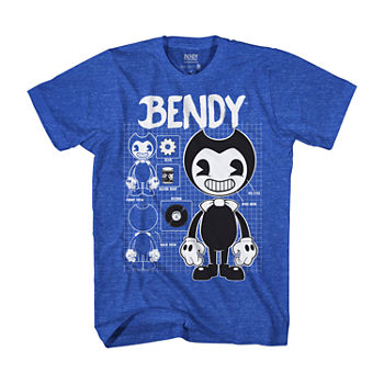 Little & Big Boys Crew Neck Bendy Short Sleeve Graphic T-Shirt