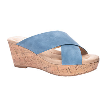 Chinese Laundry Womens Decent Wedge Sandals