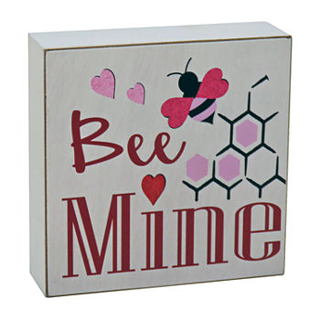 National Tree Co. 5" Valentines Bee Mine Tabletop Decor