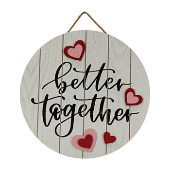 National Tree Co. 12" Better Together Wall Sign