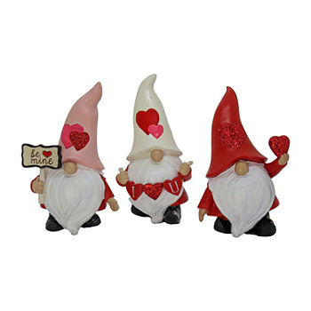 National Tree Co. 5 V Gnomes Set Of Three Gnomes