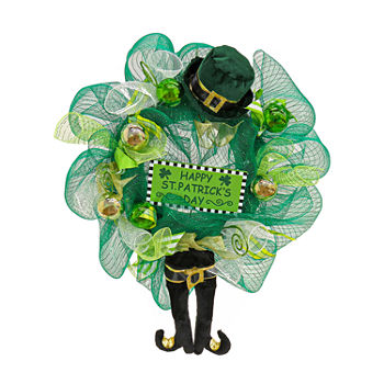 National Tree Co. 28" St. Patrick's Lace Wreath