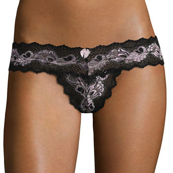 City Streets Lace Thong Panty 121275-Bup