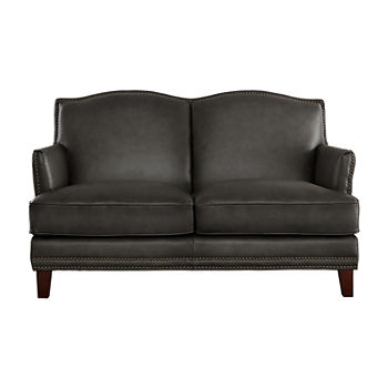 Oxford Upholstery Collection Track-Arm Upholstered Loveseat