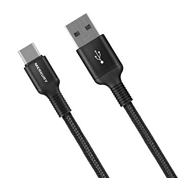Merkury Black 5Ft USB C/Micro USB Cable