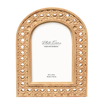 Enchante 4x6 Etched Resin Arch 1-Opening Tabletop Frame