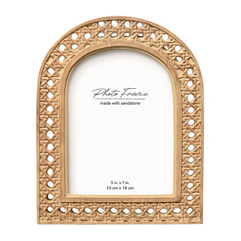 Enchante 5x7 Etched Resin Arch 1-Opening Tabletop Frame