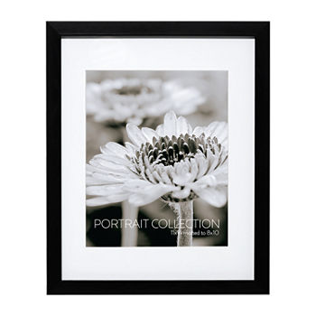 Enchante 11x14 Mat To 8x10 Black Gallery 1-Opening Wall Frame