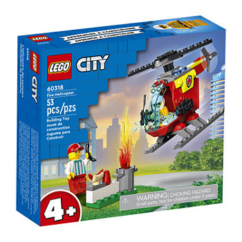 Lego City Fire Helicopter 60318 (53 Pieces)