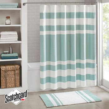 shower curtains & rods, extra long shower curtains - jcpenney