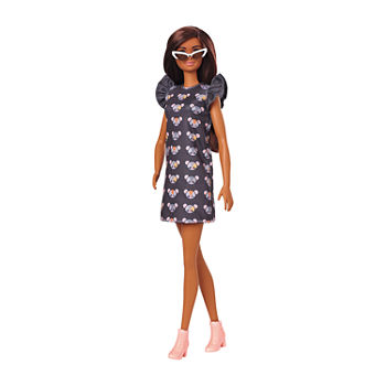 Barbie Fashionistas Doll  Mouse Print Dress