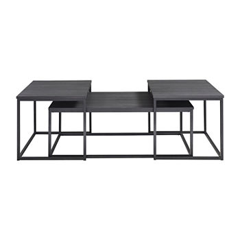 Signature Design by Ashley Yarlow Living Room Collection Coffee Table Set
