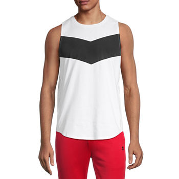 Sports Illustrated Mens Crew Neck Sleeveless Muscle T-Shirt