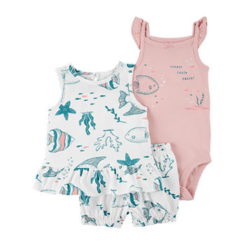 Carter's Baby Girls 3-pc. Baby Clothing Set