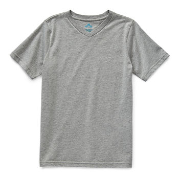 Thereabouts Little & Big Boys V Neck Short Sleeve T-Shirt
