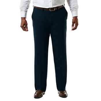 JM Haggar Premium Stretch Sharkski Classic Fit Flat Front Suit Pants - Big & Tall