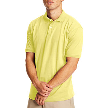 Hanes Ecosmart Mens Short Sleeve Polo Shirt