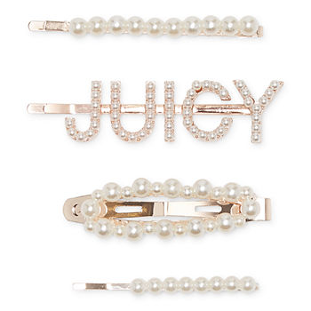 Juicy By Juicy Couture Pearl 4-pc. Bobby Pin
