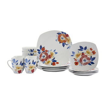 Gallery Home Anemone 16-pc. Ceramic Dinnerware Set