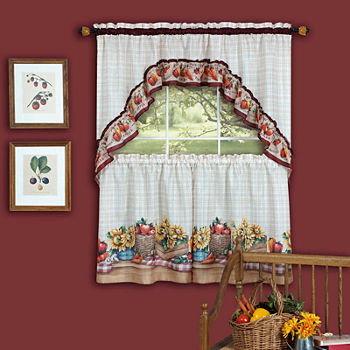kitchen curtain sets antique