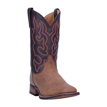 Laredo Mens Lodi Cowboy Boots Block Heel