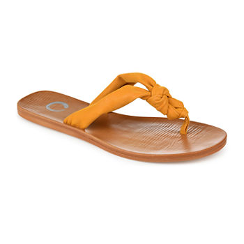 Journee Collection Womens Brindle Flat Sandals