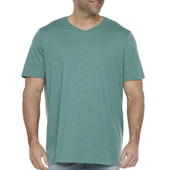 The Foundry Big & Tall Supply Co. Mens V Neck Short Sleeve T-Shirt