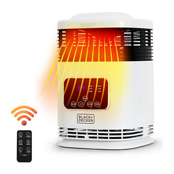 Black+Decker 360° Surround Ceramic Heater with Digital Display and Remote Control